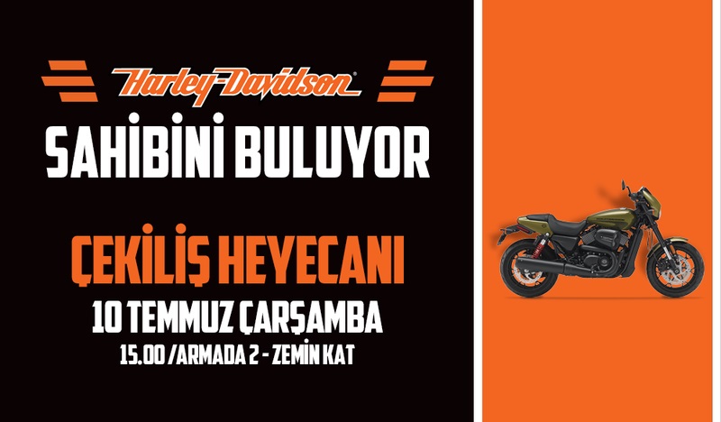 Armada AVM Harley Davidson Motor Çekilişi Gerçekleşiyor!