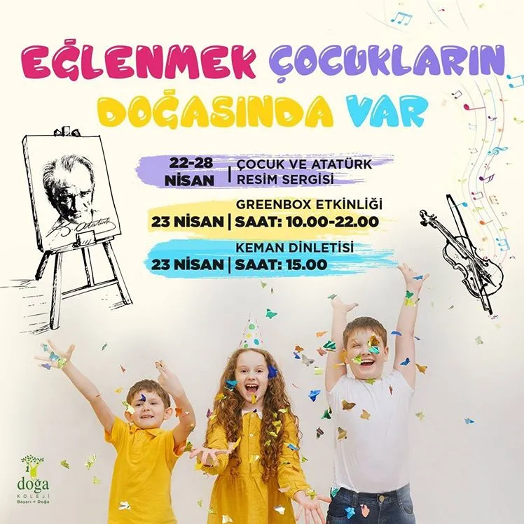 Eğlenmek Çocukların Doğasında Var.