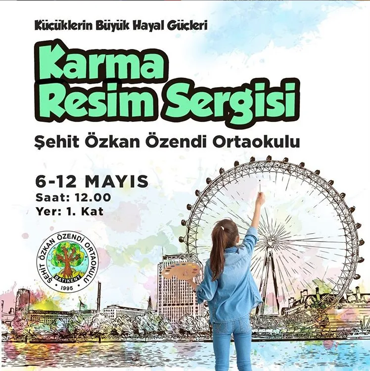 Atlantis AVM'de küçüklerin büyük hayal gücü Karma Resim Sergisi ile buluşuyor. Atlantis AVM'de küçüklerin büyük hayal gücü Karma Resim Sergisi ile buluşuyor.