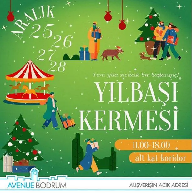 Aveneu Bodrum Yılbaşı Kermesi!