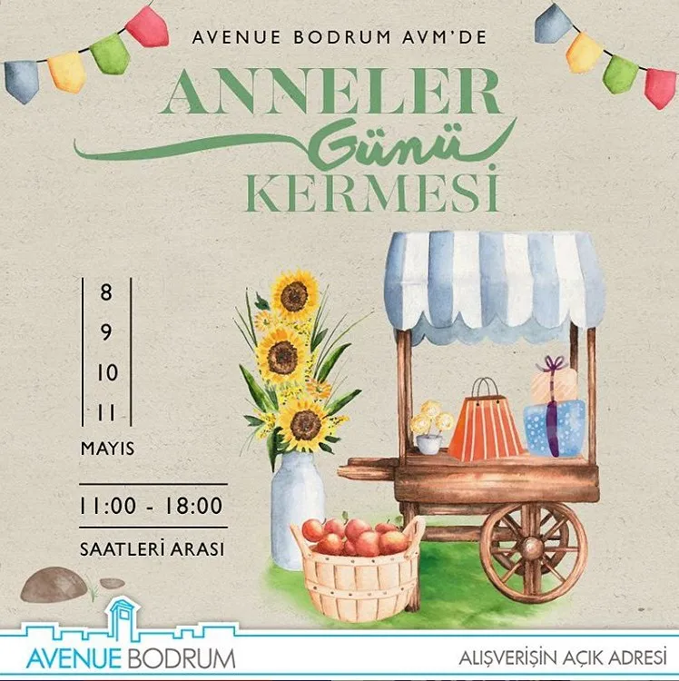 Avenue Bodrum AVM Anneler Günü Kermesi!