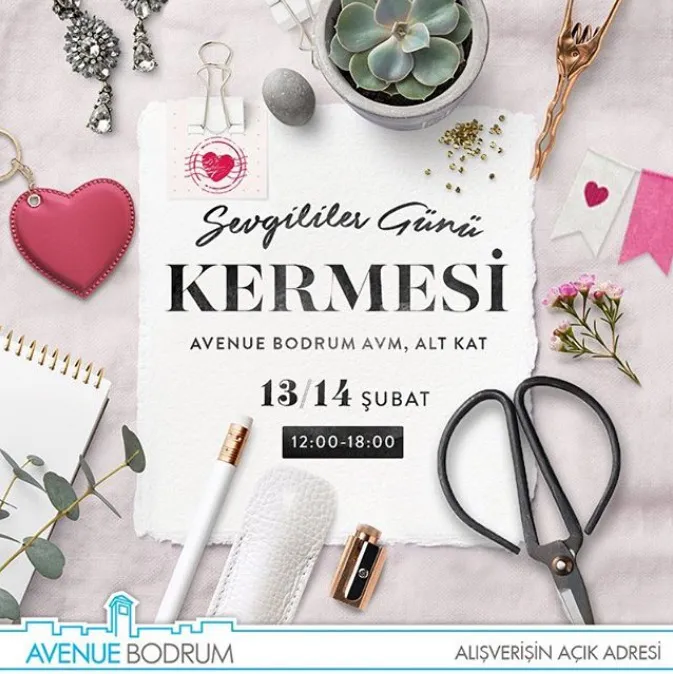 Avenue Bodrum AVM Sevgililer Günü Kermesi!