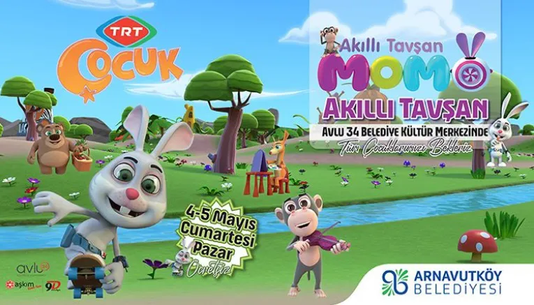 Avlu 34 Akıllı Tavşan Momo Müzikali!