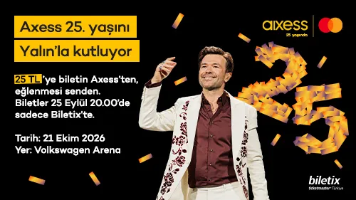Axess Yalın Konseri Biletleri: Axesslilere Özel Fırsat!