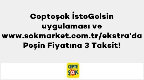 Axess ile Sokmarket'te Tekstil Ürünlerinde 3 Taksit!
