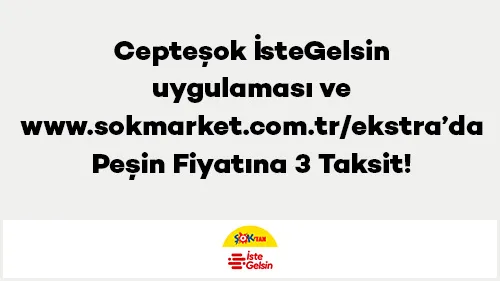 Axess ile Sokmarket'te Tekstil Ürünlerinde 3 Taksit!