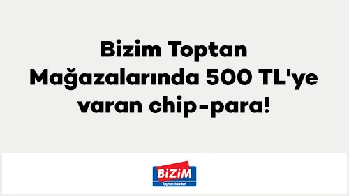 Axess ile Bizim Toptan'da Chip-Para Kampanyası
