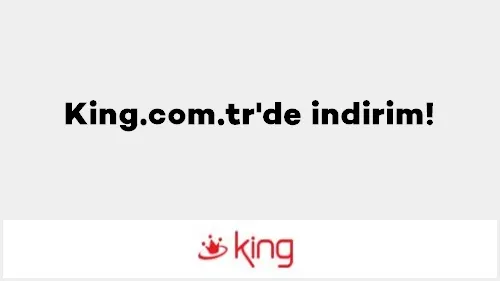 Axess ile King.com.tr'de %50 İndirim Fırsatı!