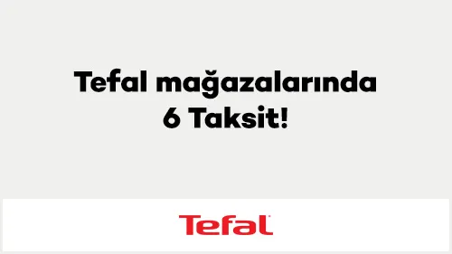 Axess ile Tefal mağazalarında 6 Taksit!
