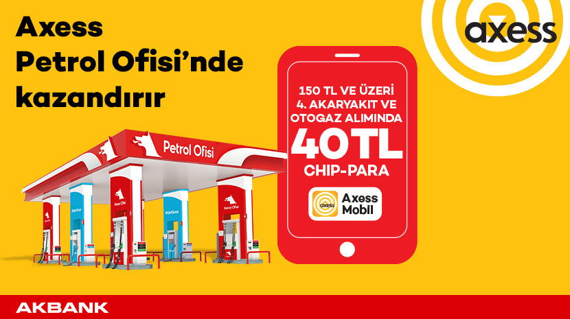 Petrol Ofisi'nde 4 Kez 150 TL'ye 40 TL'ye Varan Chip-Para! Petrol Ofisi'nde 4 Kez 150 TL'ye 40 TL'ye Varan Chip-Para!