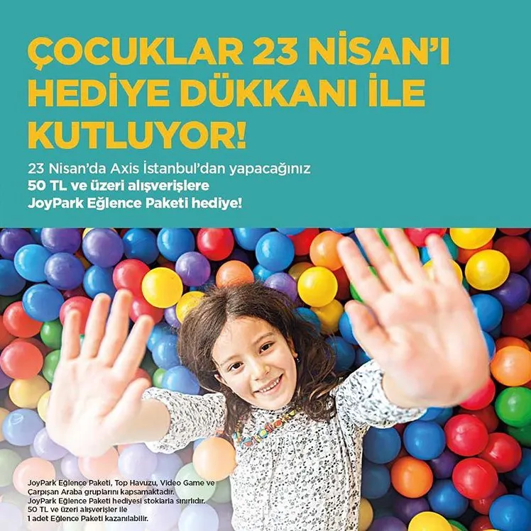 Çocuklar 23 Nisan’ı Hediye Dükkanı ile kutluyor!