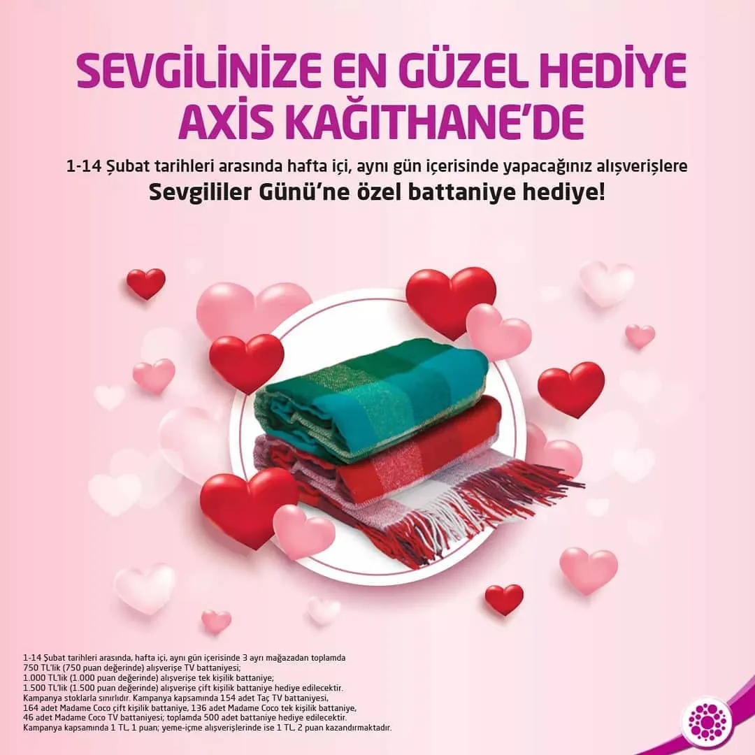 Sevgilinize En Güzel Hediye Axis Kağıthane'de! Sevgilinize En Güzel Hediye Axis Kağıthane'de!