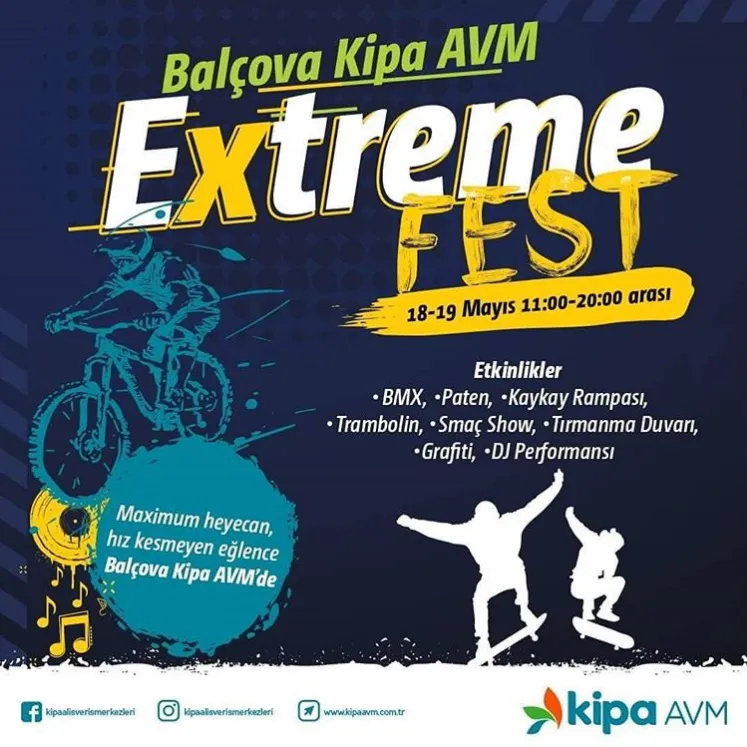 Kipa AVM'de heyecan dolu festival ile eğlencenin sınırlarını zorlamaya hazır mısınız? Kipa AVM'de heyecan dolu festival ile eğlencenin sınırlarını zorlamaya hazır mısınız?