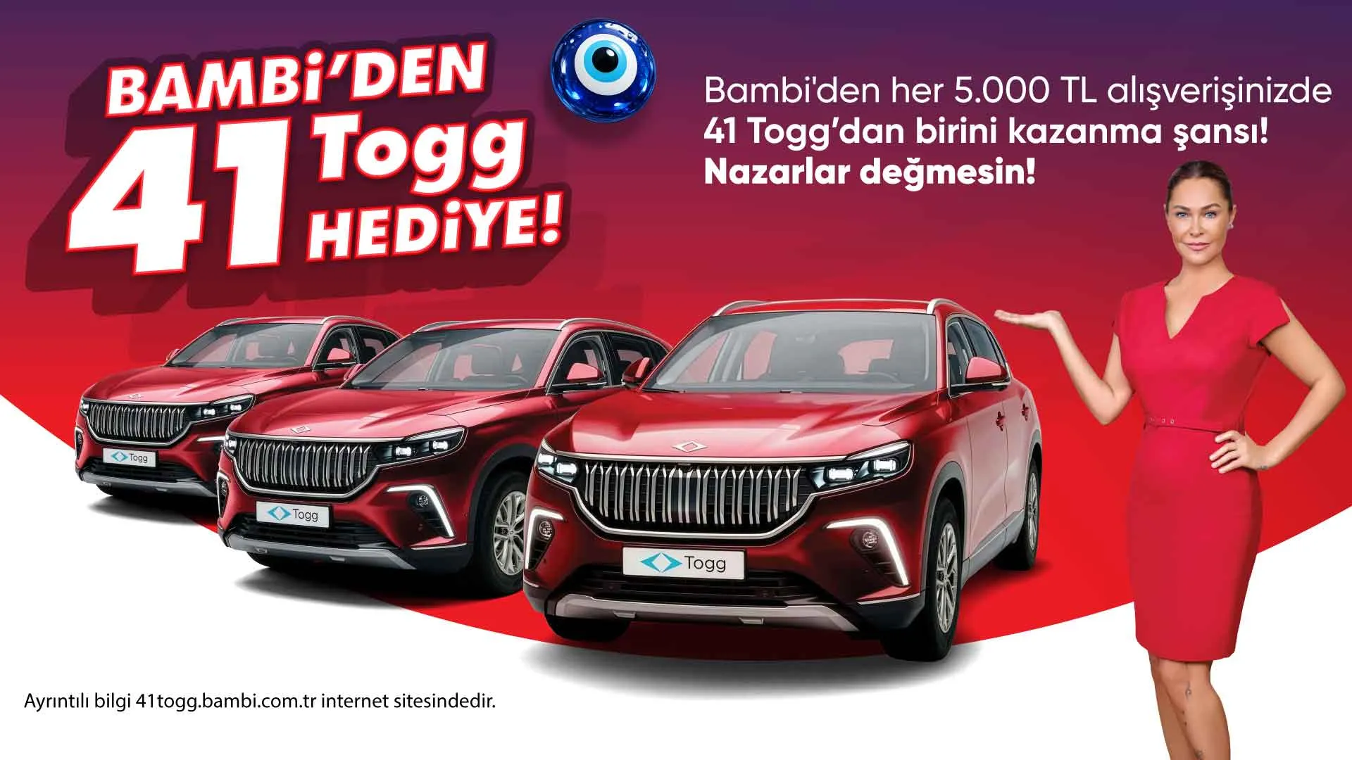 Bambi 41 TOGG Çekiliş Kampanyası 2026!