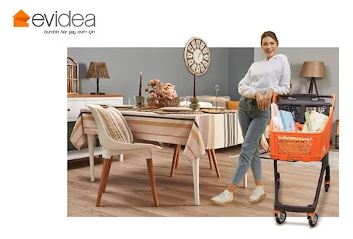 Bankkart ile Evidea'da 4 Taksit