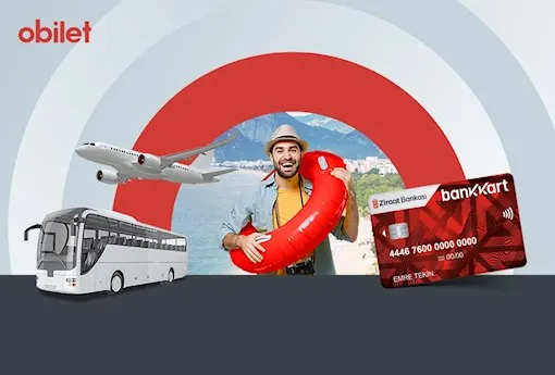 Bankkart Obilet Kampanyası: 250 TL Jest Lira Kazan!