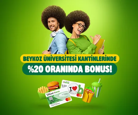 Beykoz Üniversitesi Kantinlerde Bonus Kampanyası