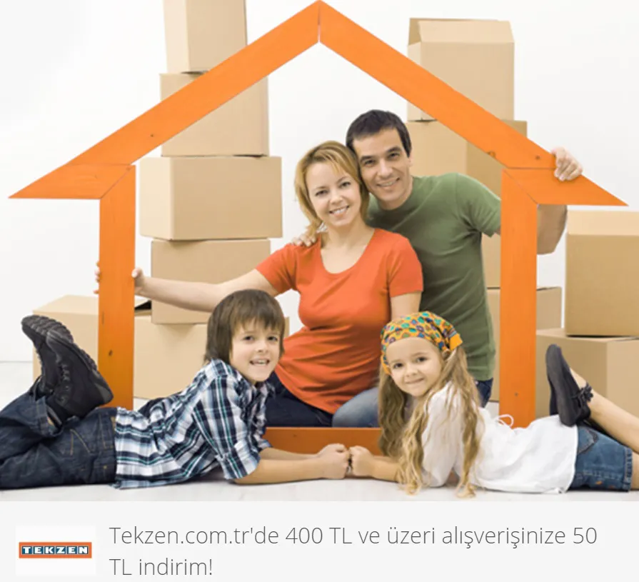 BKM Express ile Tekzen.com.tr'de 50 TL indirim!