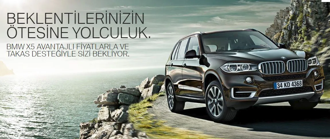 BMW X5 Avantajlı Fiyatlar ve Takas Desteğiyle Sizi Bekliyor!