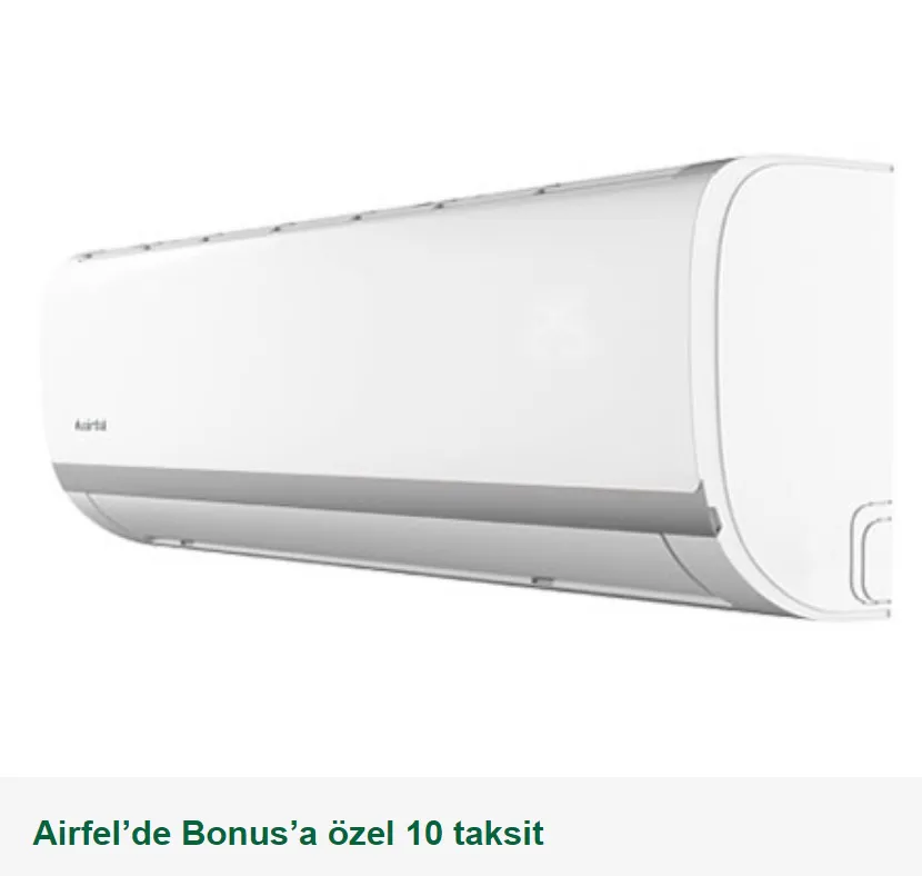 Airfel’de Bonus’a özel 10 taksit fırsatı! Airfel’de Bonus’a özel 10 taksit fırsatı!