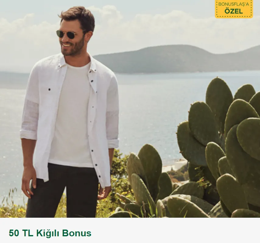 Bonus flaş'a özel 50 TL Kiğılı Bonus! Bonus flaş'a özel 50 TL Kiğılı Bonus!
