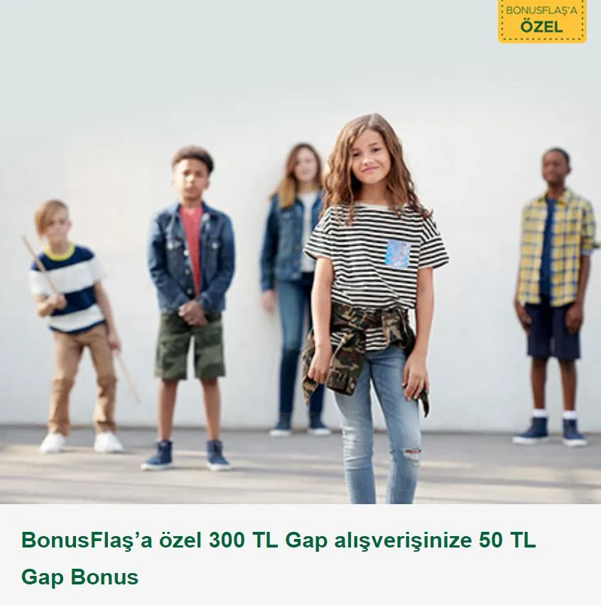 BonusFlaş’a özel 50 TL Gap Bonus Fırsatı!
