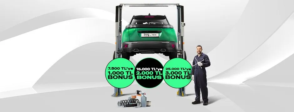 Borusan Next Servis'te Büyük Fırsat: 3.000 TL'ye Varan Bonus Kazan!