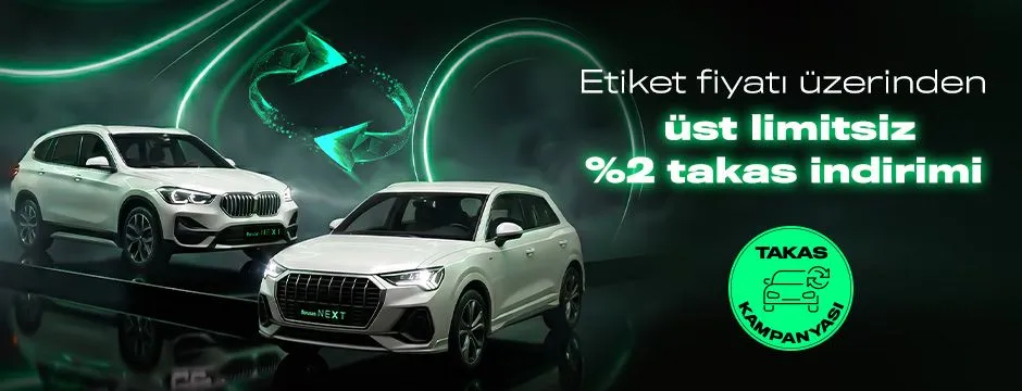 Borusan Next Takas Desteği: Üst Limitsiz %2 İndirim!