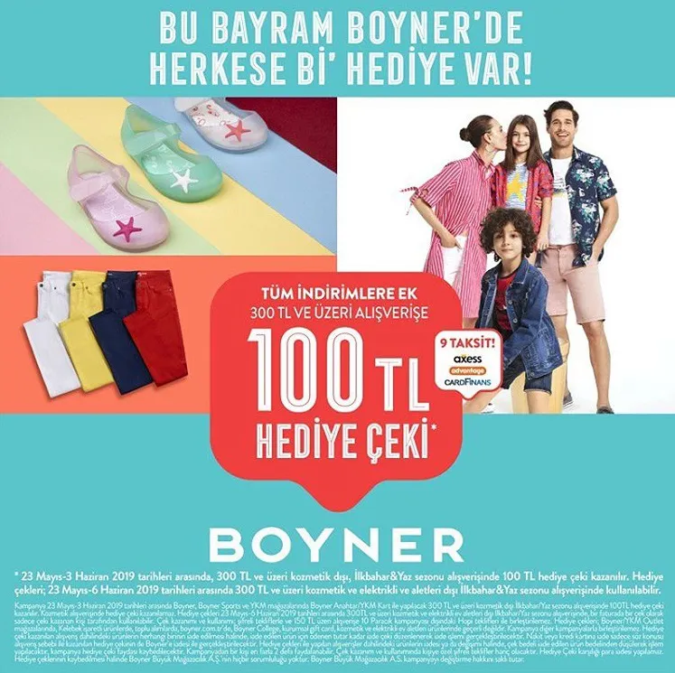 Bu Bayram Boyner'de Herkese Bi' Hediye Var! Bu Bayram Boyner'de Herkese Bi' Hediye Var!
