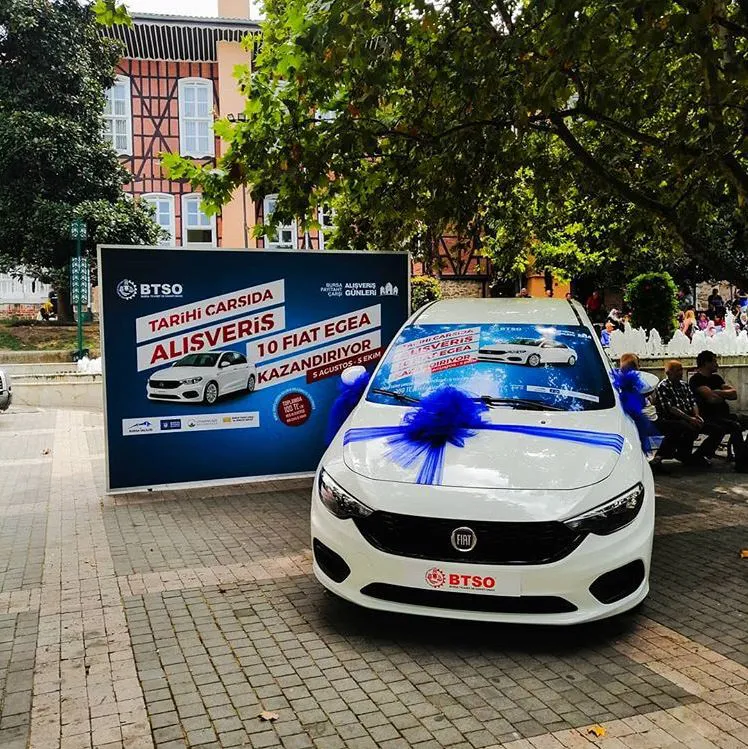 Bursa Hanlar Bölgesi, Payitaht Çarşı’dan 10 Fiat Egea Çekiliş Kampanyası! Bursa Hanlar Bölgesi, Payitaht Çarşı’dan 10 Fiat Egea Çekiliş Kampanyası!
