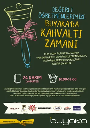 Değerli Öğretmenlerimize Buyaka'da Kahvaltı Zamanı! Değerli Öğretmenlerimize Buyaka'da Kahvaltı Zamanı!