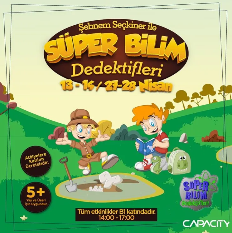 Şebnem Seçkiner ile Süper Bilim Dedektifleri!