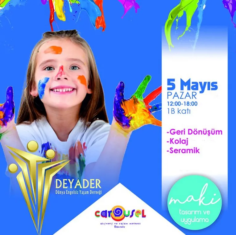 Carousel 5 Mayıs Pazar Çocuk Etkinlikleri!