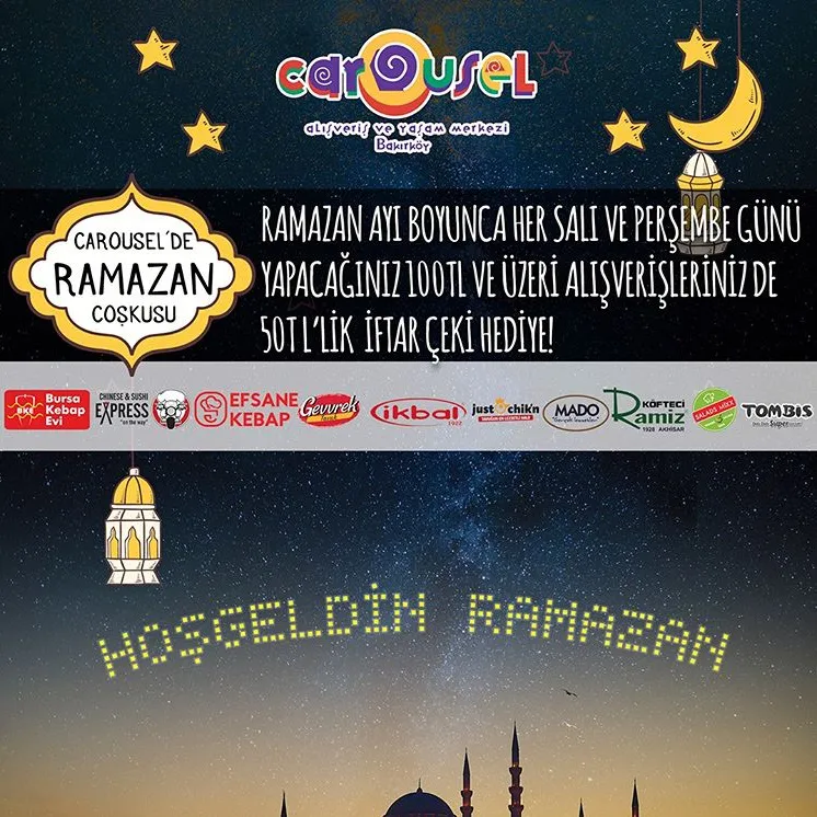 Carousel'de Ramzan Coşkusu! Carousel'de Ramzan Coşkusu!