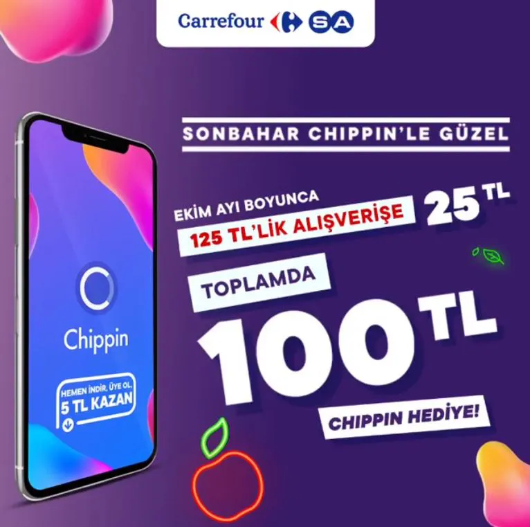 Şimdi Sonbahar, CarrefourSA’larda Chippin’le Güzel! Şimdi Sonbahar, CarrefourSA’larda Chippin’le Güzel!