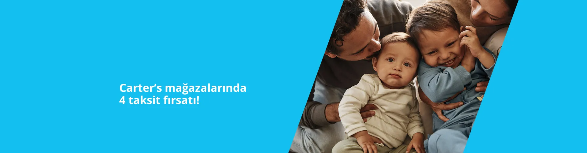 Carter's mağazalarında 4 taksit fırsatı