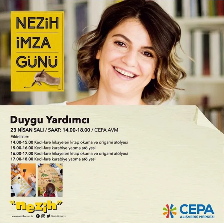 Duygu Yardımcı Nezih İmza Günü Cepa'da! Duygu Yardımcı Nezih İmza Günü Cepa'da!