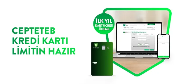 CEPTETEB Dijital Kredi Kartı ile Fırsatlar Sizi Bekliyor