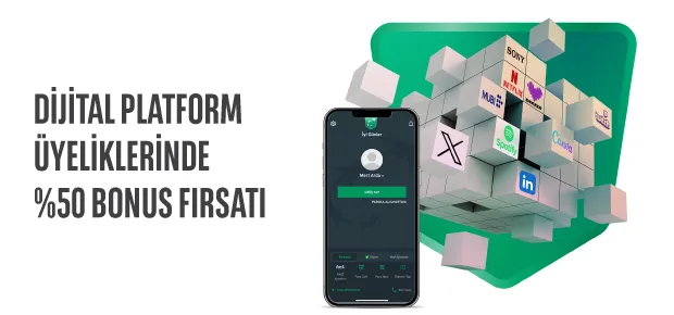 Cepteteb ile Dijital Platformlarda %50 Bonus Fırsatı!