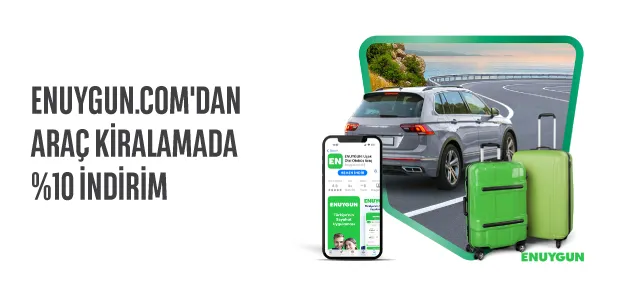 Cepteteb ile ENUYGUN’dan Yapacağınız Araç Kiralamalarda %10 İndirim!