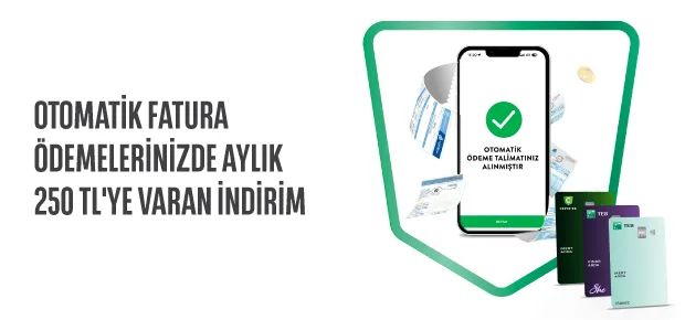 Cepteteb ile Otomatik Fatura Ödeme Talimatlarınıza %20 İndirim
