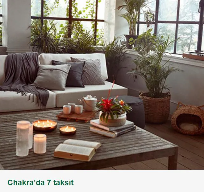 Bonus ile Chakra’da 7 taksit! Bonus ile Chakra’da 7 taksit!