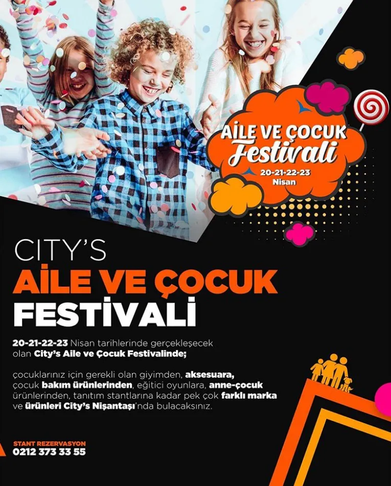 City's Aile ve Çocuk Festivali! City's Aile ve Çocuk Festivali!