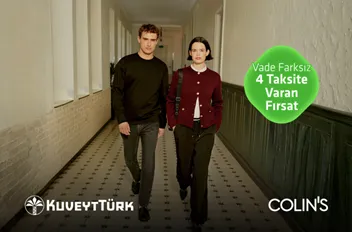 Colin's Taksit Kampanyası: Vade Farksız 4 Taksit!