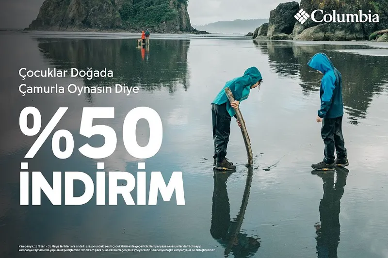 Columbia’da %50 indirim Fırsatı! Columbia’da %50 indirim Fırsatı!