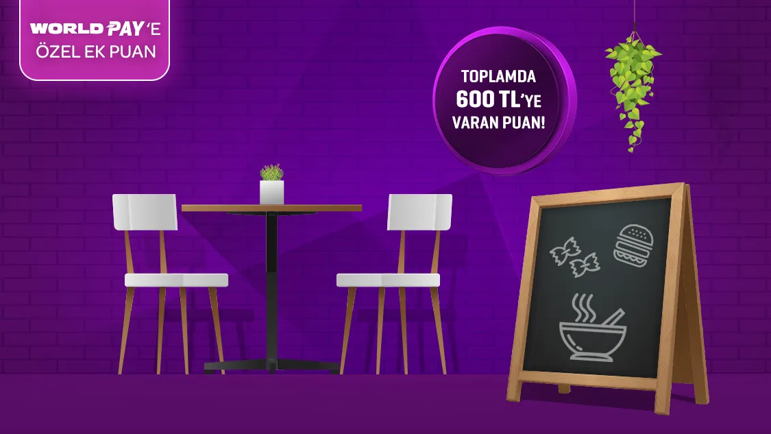 Restoranlarda Crystal ve World Pay'de Dev İndirim: 600 TL'ye Varan Puan Fırsatı!