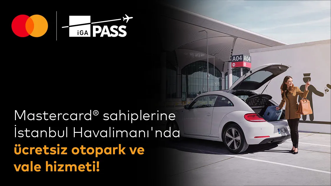 Crystal & Silver Logolu Mastercard'la İstanbul Havalimanında Ayrıcalık
