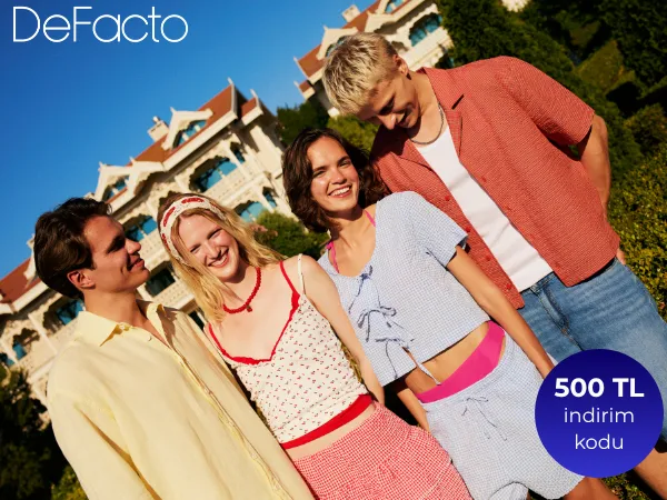 DeFacto'dan Temmuz Ayına Özel 500 TL İndirim Kampanyası
