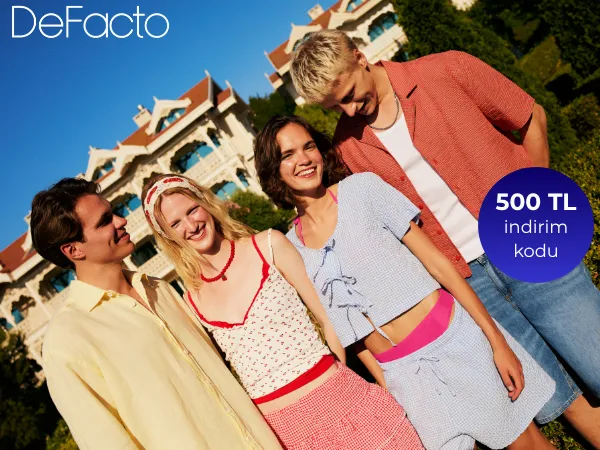DeFacto'dan 500 TL İndirim Kampanyası