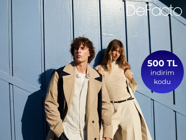 DeFacto'dan 500 TL İndirim Kampanyası